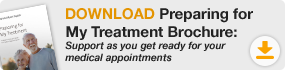 Download Preparing for My Treatment Brochure